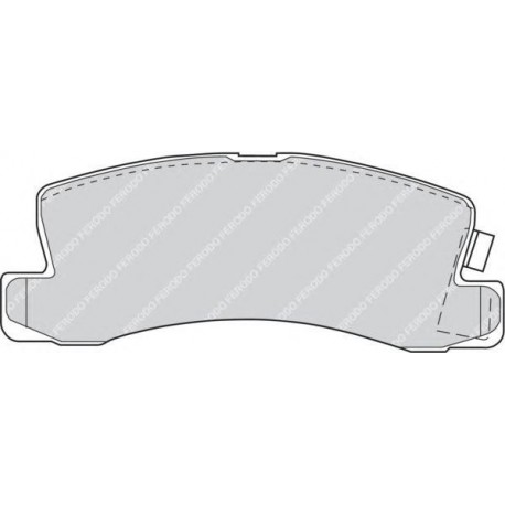 Kit pastiglie freno posteriore