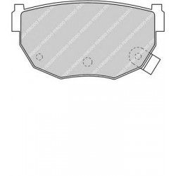 Kit pastiglie freno posteriore