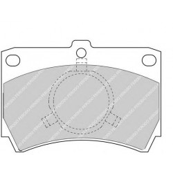 Kit pastiglie freno anteriore