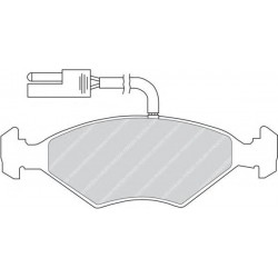 Kit pastiglie freno anteriore