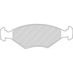 Kit pastiglie freno anteriore