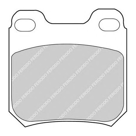 Kit pastiglie freno posteriore