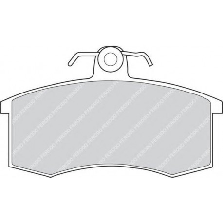 Kit pastiglie freno anteriore