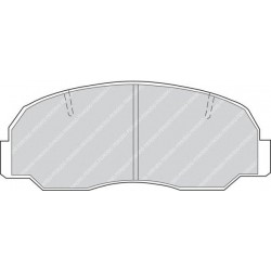 Kit pastiglie freno anteriore