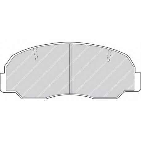 Kit pastiglie freno anteriore