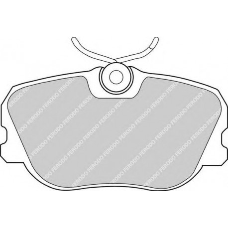 Kit pastiglie freno anteriore