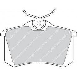 Kit pastiglie freno posteriore