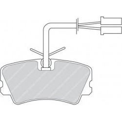 Kit pastiglie freno anteriore