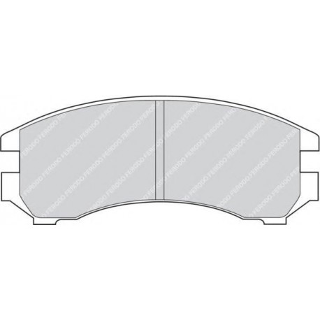 Kit pastiglie freno anteriore