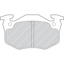 Kit pastiglie freno posteriore