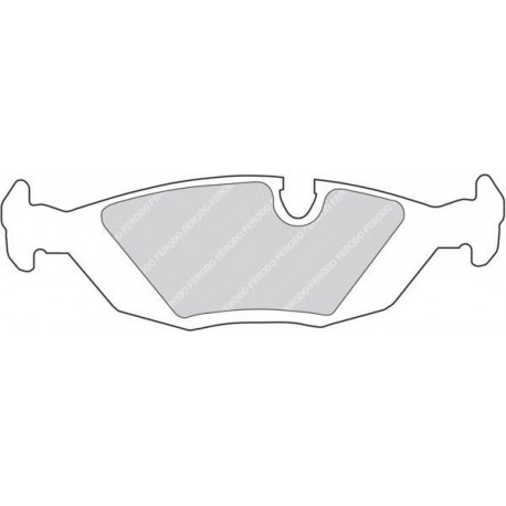 Kit pastiglie freno posteriore