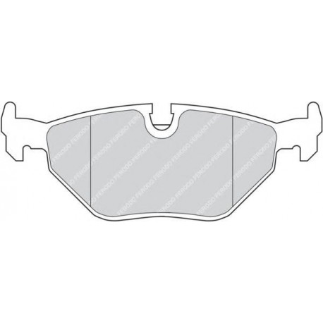 Kit pastiglie freno posteriore