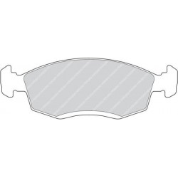 Kit pastiglie freno anteriore