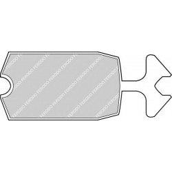 Kit pastiglie freno anteriore