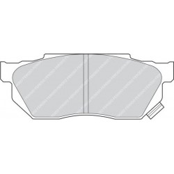 Kit pastiglie freno anteriore