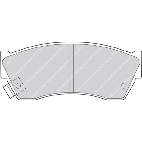 Kit pastiglie freno anteriore