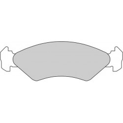 Kit pastiglie freno anteriore