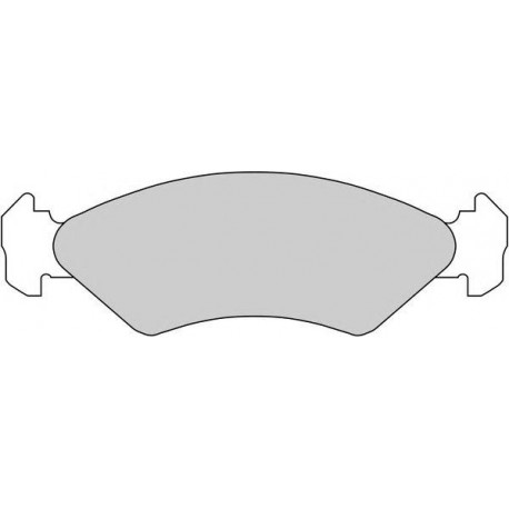 Kit pastiglie freno anteriore