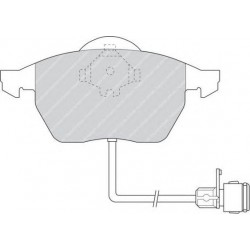Kit pastiglie freno anteriore