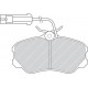 Kit pastiglie freno anteriore