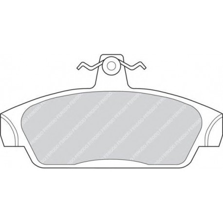 Kit pastiglie freno anteriore