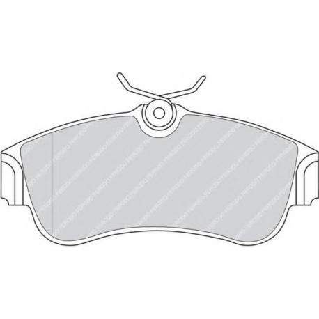 Kit pastiglie freno anteriore