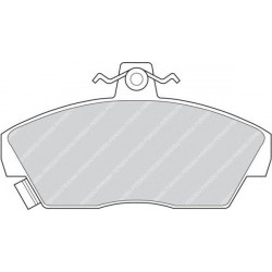 Kit pastiglie freno anteriore