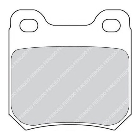 Kit pastiglie freno posteriore