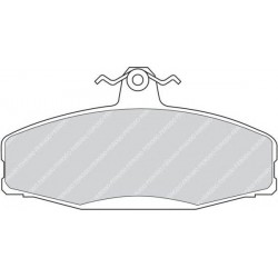 Kit pastiglie freno anteriore