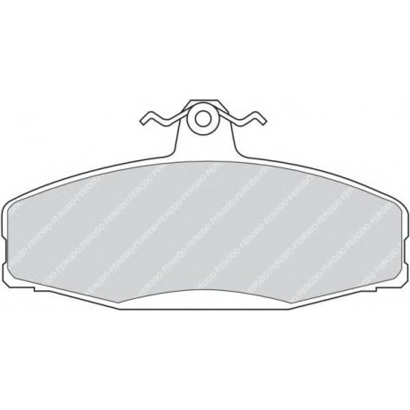 Kit pastiglie freno anteriore