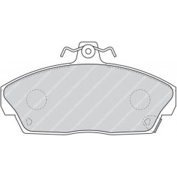 Kit pastiglie freno anteriore