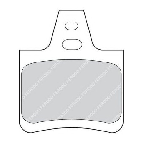 Kit pastiglie freno posteriore