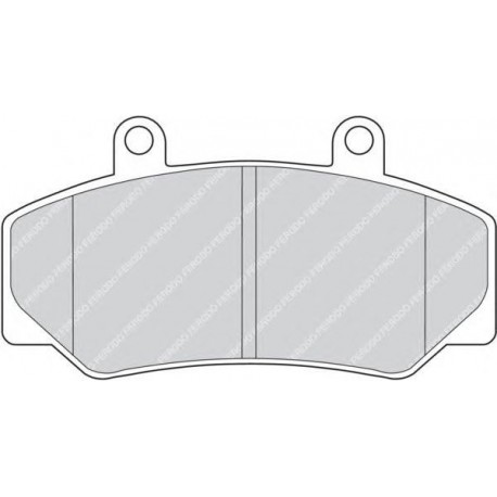 Kit pastiglie freno anteriore