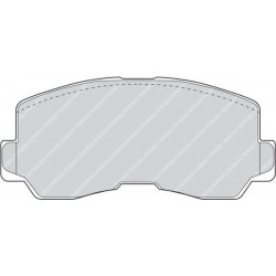 Kit pastiglie freno anteriore