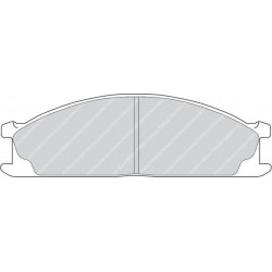 Kit pastiglie freno anteriore