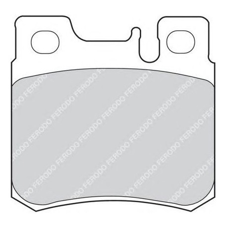 Kit pastiglie freno posteriore