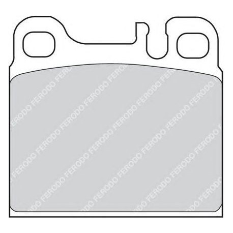 Kit pastiglie freno posteriore