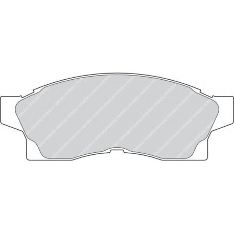 Kit pastiglie freno anteriore