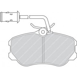 Kit pastiglie freno anteriore