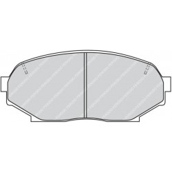 Kit pastiglie freno anteriore