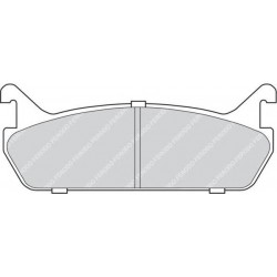 Kit pastiglie freno posteriore