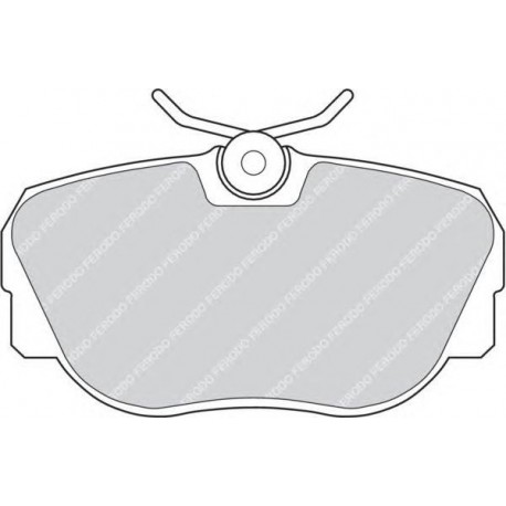 Kit pastiglie freno anteriore