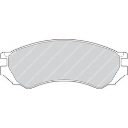 Kit pastiglie freno anteriore