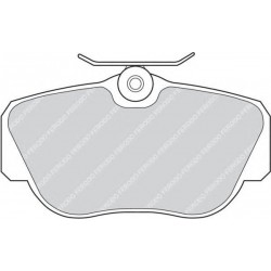 Kit pastiglie freno anteriore