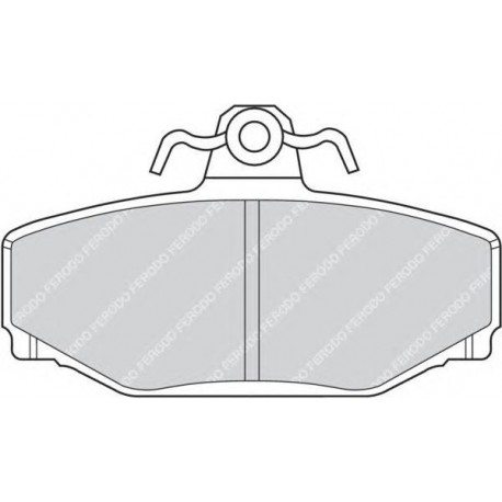 Kit pastiglie freno posteriore