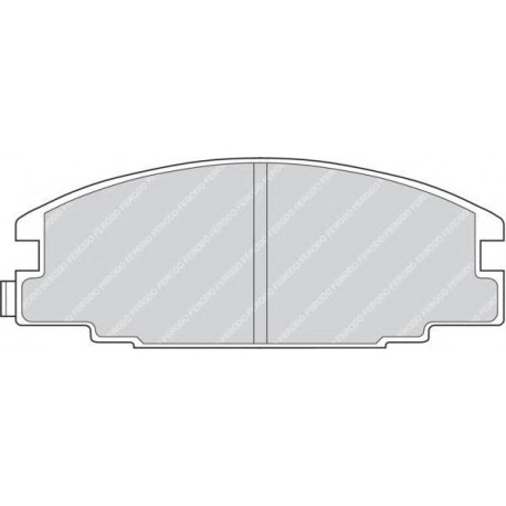 Kit pastiglie freno anteriore