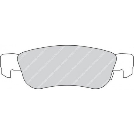 Kit pastiglie freno posteriore