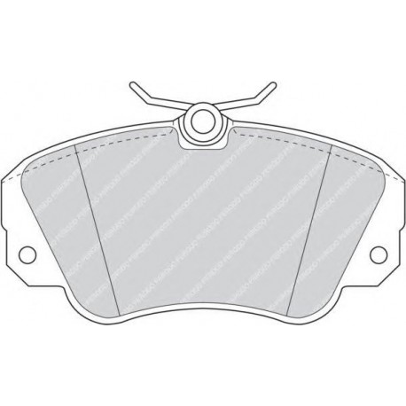 Kit pastiglie freno anteriore