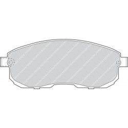 Kit pastiglie freno anteriore