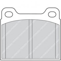 Kit pastiglie freno anteriore